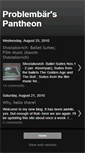 Mobile Screenshot of problembearspantheon.blogspot.com