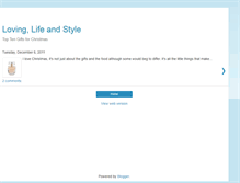 Tablet Screenshot of lovinglifeandstyle.blogspot.com