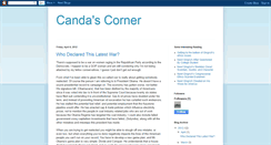 Desktop Screenshot of candascorner.blogspot.com