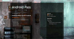 Desktop Screenshot of androidpass.blogspot.com