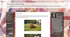 Desktop Screenshot of diaryofadeafdog.blogspot.com