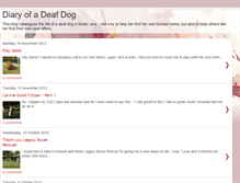 Tablet Screenshot of diaryofadeafdog.blogspot.com