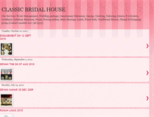 Tablet Screenshot of classicbridal.blogspot.com