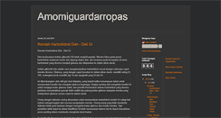 Desktop Screenshot of amomiguardarropas.blogspot.com