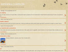 Tablet Screenshot of espermacampeon.blogspot.com