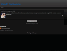 Tablet Screenshot of mundoencaotado.blogspot.com