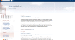 Desktop Screenshot of bodas-madrid.blogspot.com