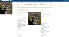 Desktop Screenshot of degraaffamilyblog.blogspot.com