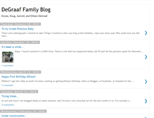 Tablet Screenshot of degraaffamilyblog.blogspot.com