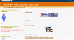 Desktop Screenshot of ea7gzv.blogspot.com