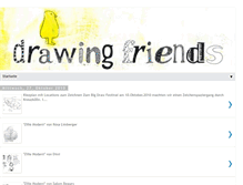 Tablet Screenshot of drawingfriends.blogspot.com