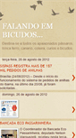 Mobile Screenshot of falandoembicudos.blogspot.com