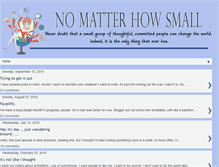 Tablet Screenshot of nomatterhowsmall.blogspot.com