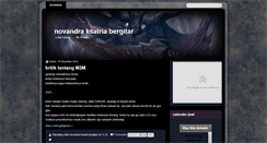Desktop Screenshot of novandraksatriabergitar.blogspot.com