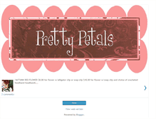 Tablet Screenshot of myprettypetals.blogspot.com