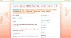 Desktop Screenshot of escolabressolsolsolet.blogspot.com