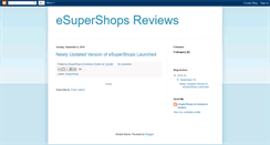 Desktop Screenshot of esupershops.blogspot.com