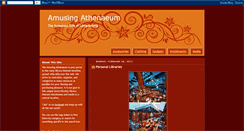 Desktop Screenshot of amusingathenaeum.blogspot.com
