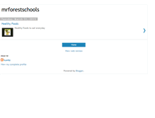 Tablet Screenshot of mrforestschools.blogspot.com