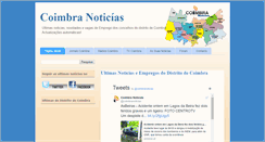 Desktop Screenshot of coimbranoticias.blogspot.com