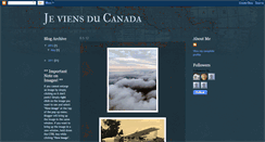 Desktop Screenshot of jeviensducanada.blogspot.com