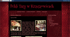 Desktop Screenshot of pchlitargkrzeszowice.blogspot.com