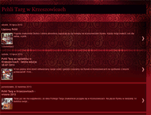 Tablet Screenshot of pchlitargkrzeszowice.blogspot.com
