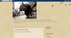Desktop Screenshot of normaspregoneru.blogspot.com