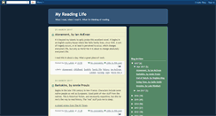 Desktop Screenshot of my-reading-life.blogspot.com