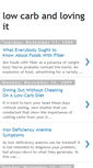 Mobile Screenshot of lowcarbandlovingit-tip.blogspot.com