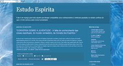 Desktop Screenshot of estudoespiritasalvador.blogspot.com