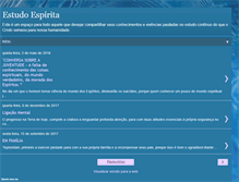 Tablet Screenshot of estudoespiritasalvador.blogspot.com