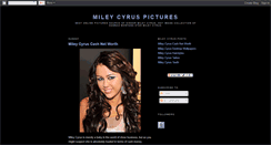 Desktop Screenshot of miley-cyruspictures.blogspot.com