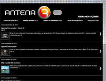 Tablet Screenshot of antena3acores.blogspot.com