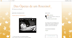 Desktop Screenshot of dasoperasdeumrouxinol.blogspot.com