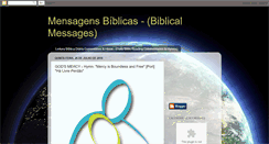 Desktop Screenshot of mensagensbiblicas-biblicalmessages.blogspot.com