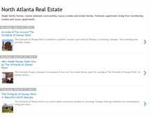 Tablet Screenshot of northatlantagarealestate.blogspot.com