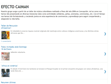 Tablet Screenshot of efectocaiman.blogspot.com