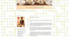 Desktop Screenshot of juliegiadaproject.blogspot.com
