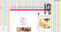 Desktop Screenshot of gadieschientablueberry.blogspot.com