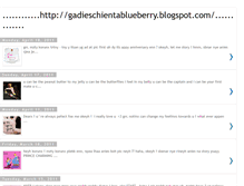 Tablet Screenshot of gadieschientablueberry.blogspot.com