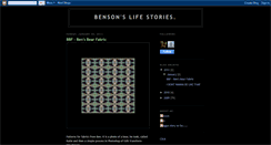 Desktop Screenshot of bendawson.blogspot.com