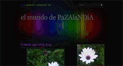 Desktop Screenshot of pazmanriquez.blogspot.com