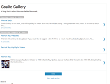Tablet Screenshot of goaliegallery.blogspot.com