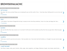 Tablet Screenshot of brownskinaijachic.blogspot.com