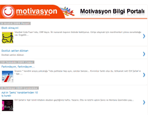 Tablet Screenshot of motivasyon.blogspot.com