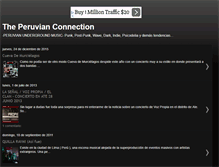 Tablet Screenshot of laconexionperuana.blogspot.com