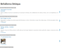 Tablet Screenshot of belladonnadelaqua.blogspot.com