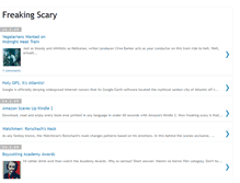 Tablet Screenshot of freakingscary.blogspot.com