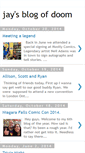 Mobile Screenshot of jaysblogofdoom.blogspot.com